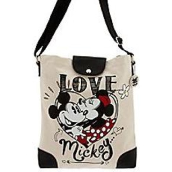Disney Handbags - Mickey & Minnie canvas bag
